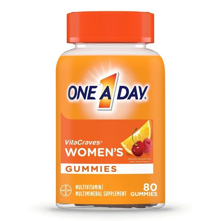 One A Day Women's Gummy Multivitamin, Multivitamins for Women, 80 Ct | Walmart (US)