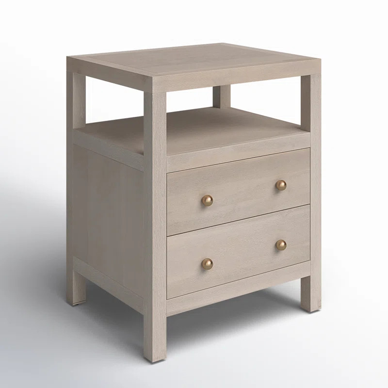 Celine 21" 2-Drawer Nightstand | Wayfair North America