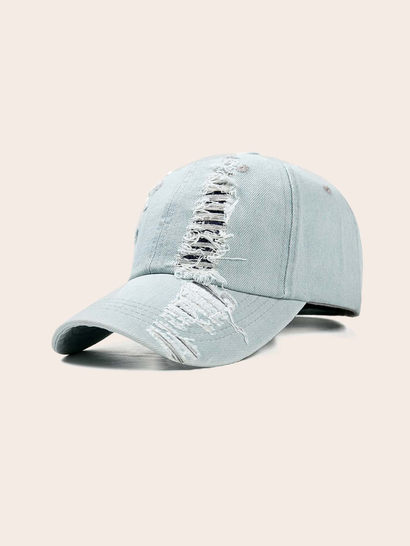 Washed Broken Baseball Cap | SHEIN