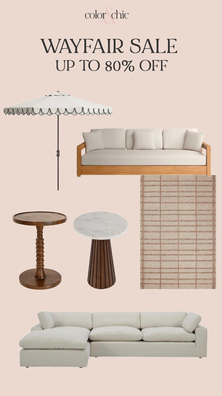 Wayfair sale with items up to 80% off! Includes decor, furniture, outdoor items and more

#LTKHome #LTKSaleAlert