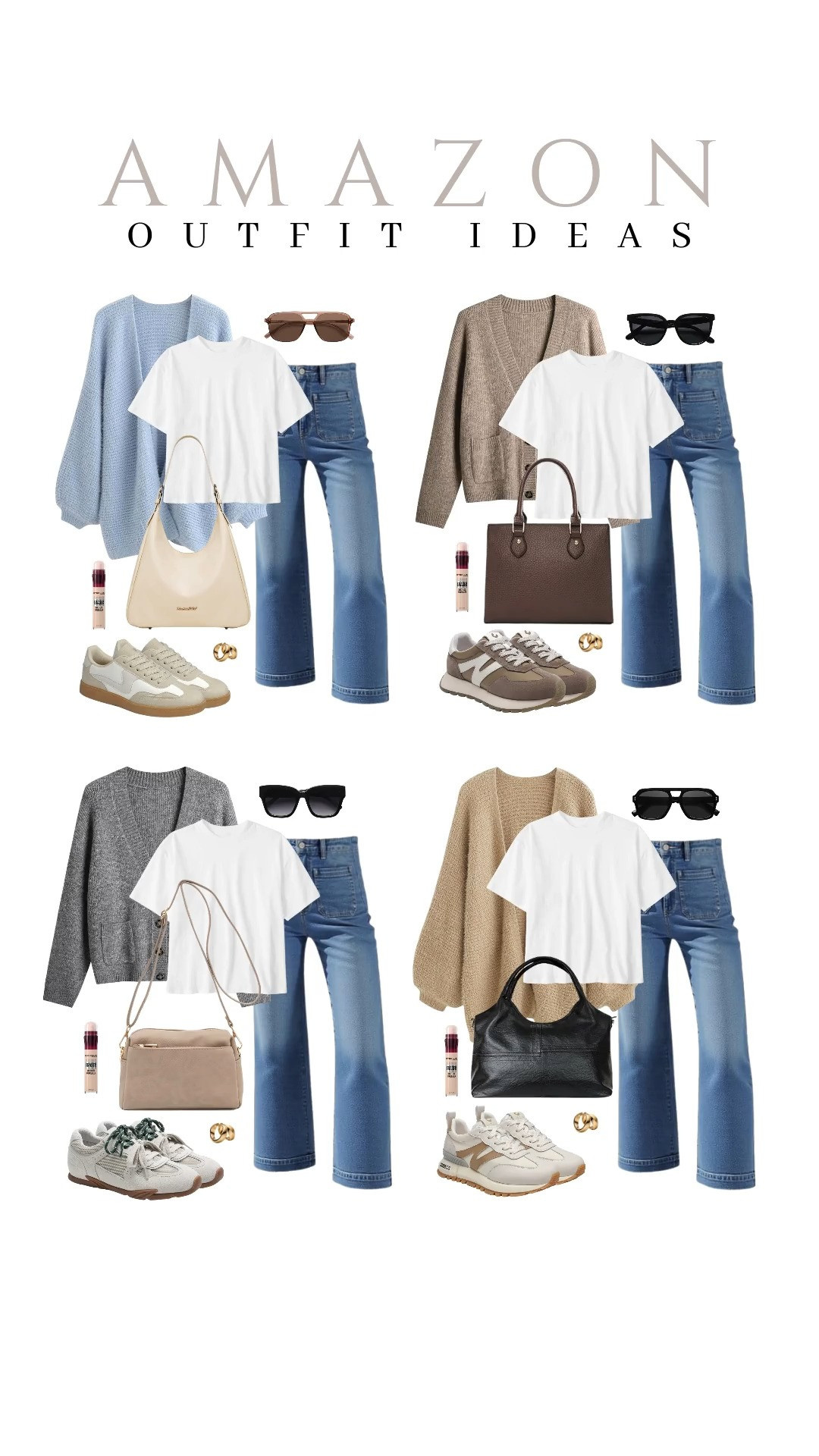 Cardigan plus white tee? Yes! That’s perfect! Check out these chic finds you can use to style this staple! 

 #LTKSeasonal #LTKSaleAlert #LTKTravel