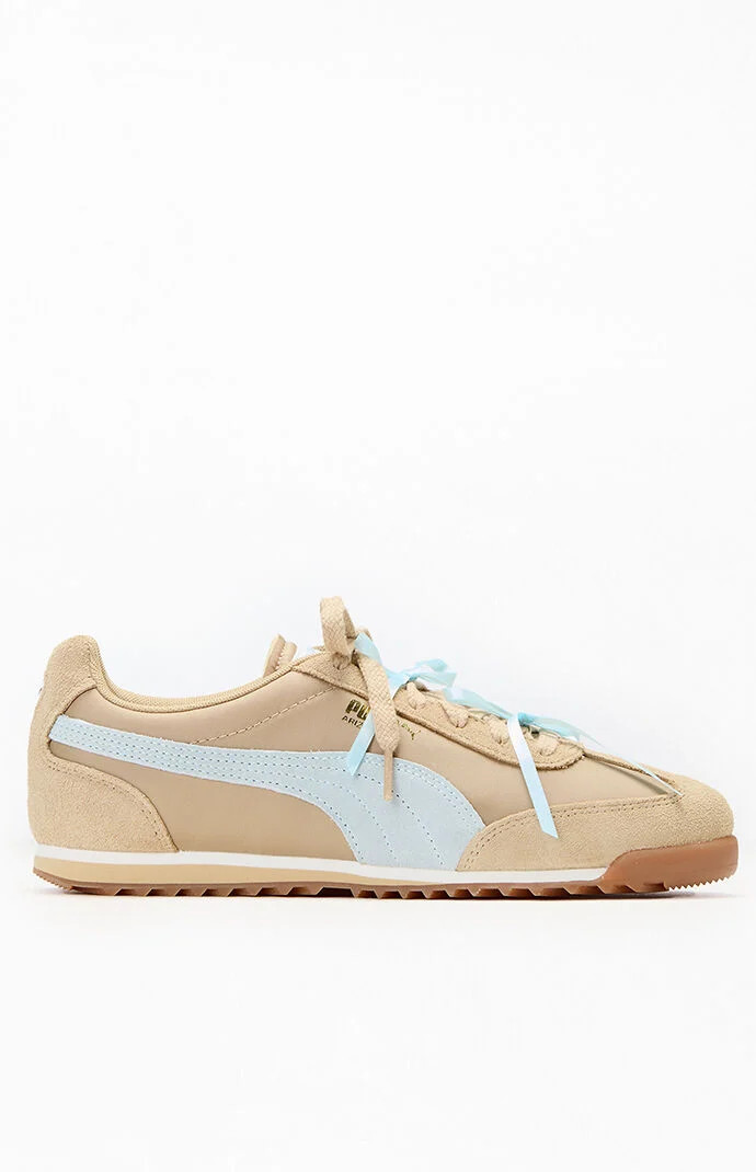Puma Women's Tan Arizona Bow Sneakers - Size 8.5 | PacSun