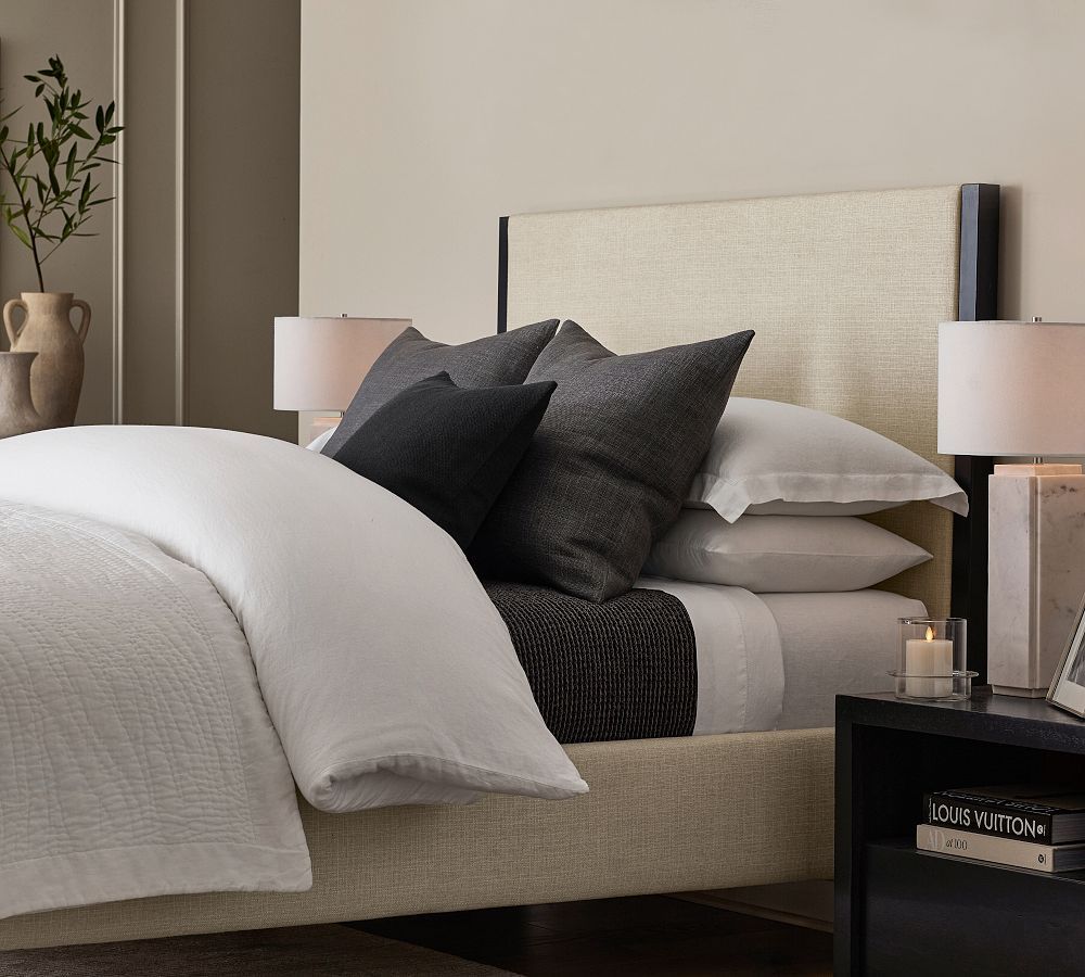 Belgian Flax Linen Duvet & Shams | Pottery Barn (US)