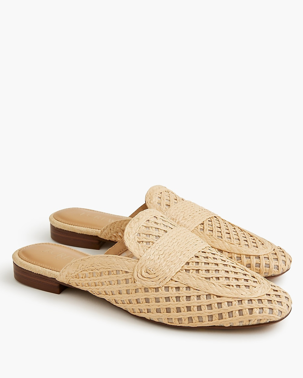 Woven mule flats | J.Crew Factory