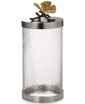 Michael Aram Butterfly Ginkgo Large Kitchen Canister - Macy's | Macy's