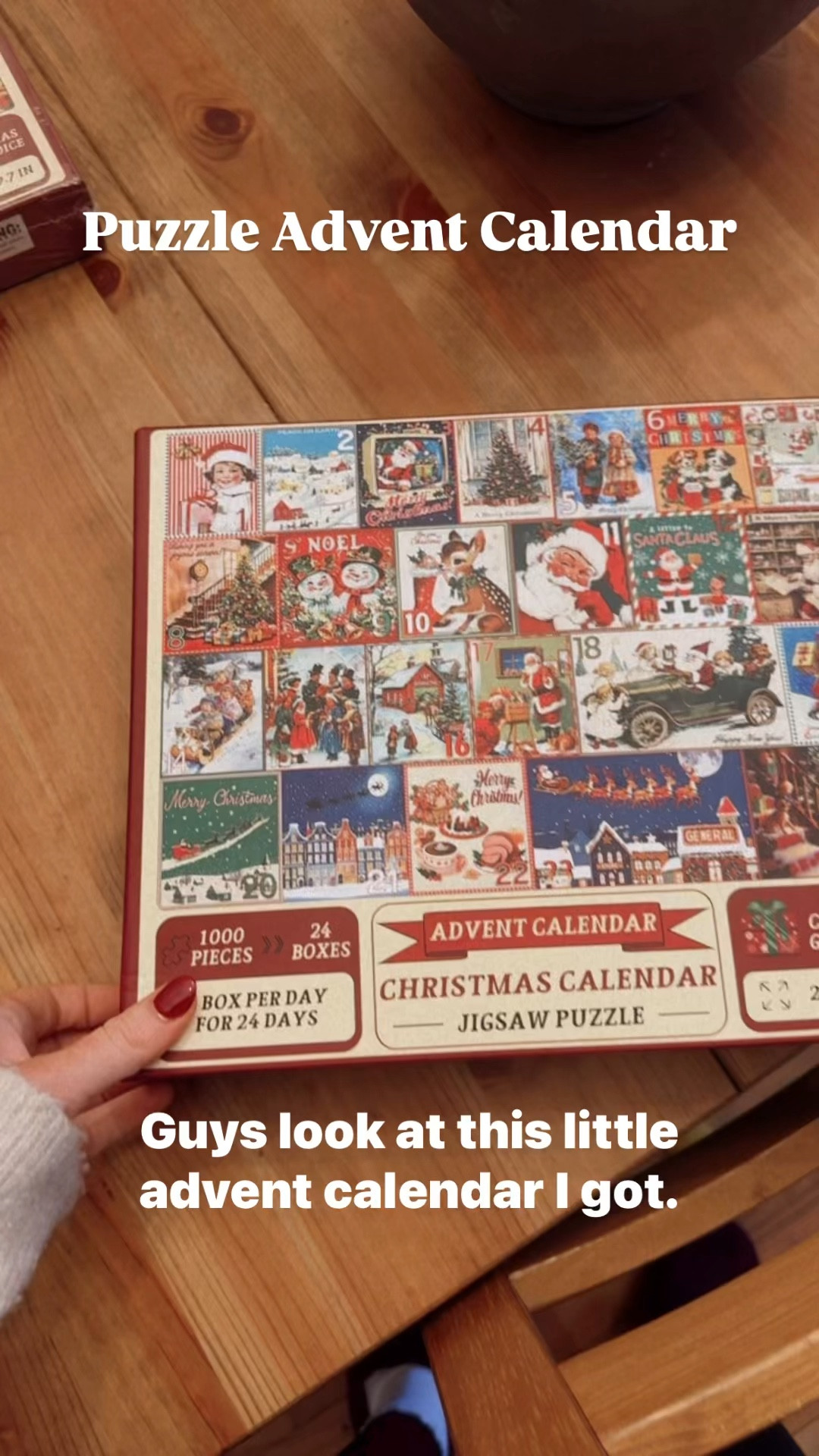 Christmas puzzle advent calendar!

#LTKCyberWeek #LTKSeasonal #LTKHoliday