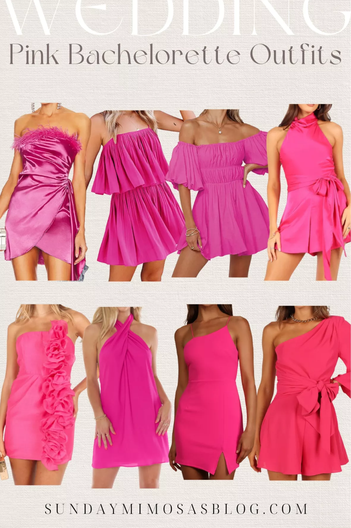 pink dress for bachelorette party Bianca Lace Dress: Mini At the back Bachelorette Party Dresses | Fashion