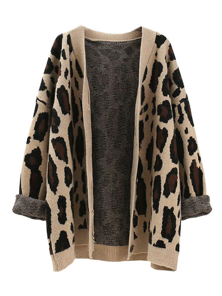 'Aditi' Leopard Print Open Cardigan (3 Colors) | Goodnight Macaroon