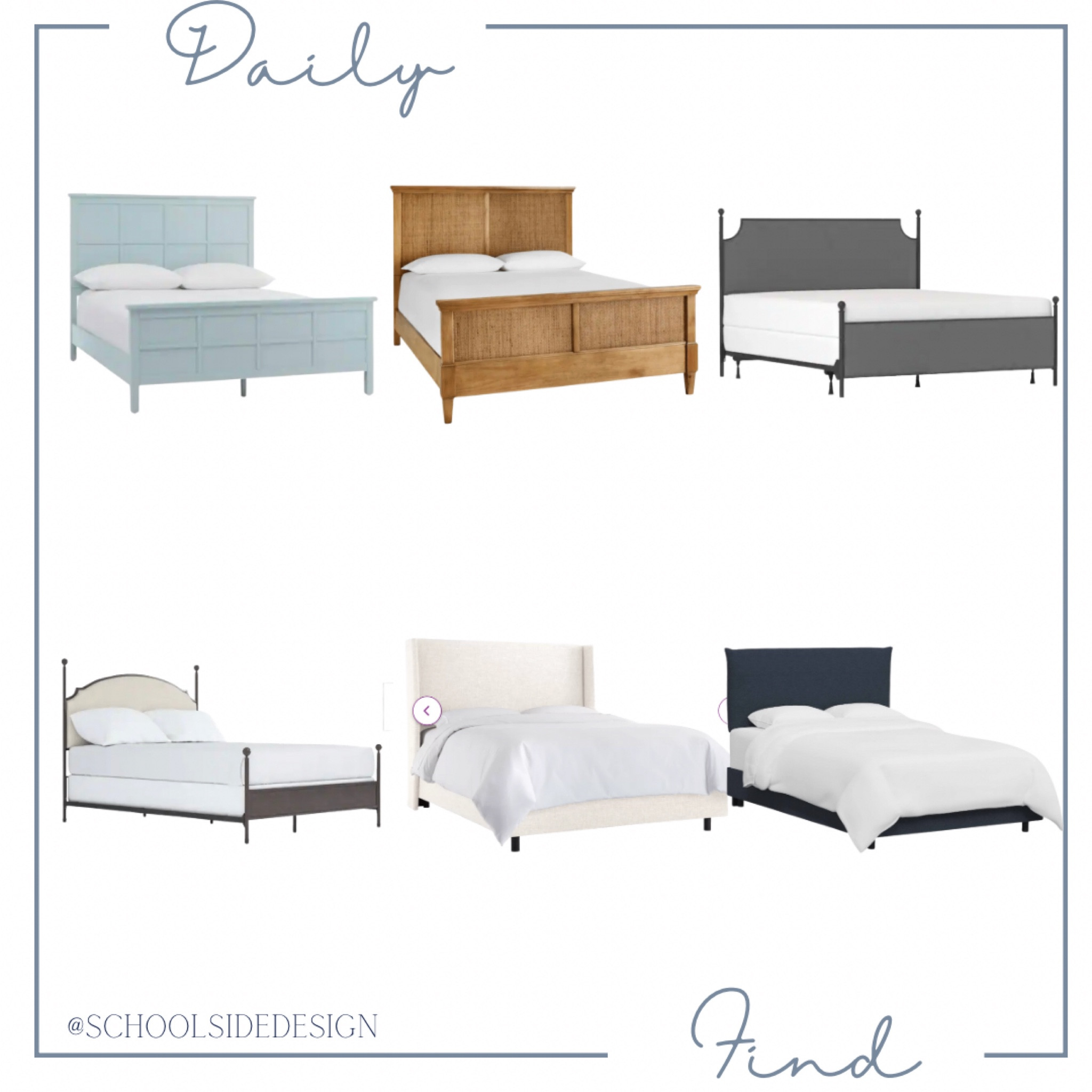 Coastal beds, bed frame, upholstered bed, blue bed, navy bed, cane bed, wood bed

#LTKstyletip #LTKsalealert #LTKhome