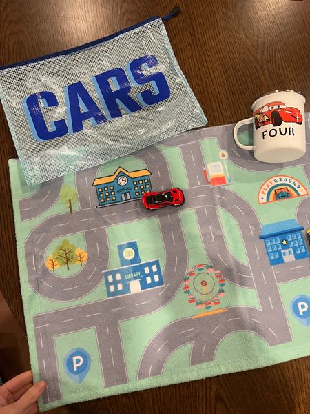 Car road busy mat for toddlers!