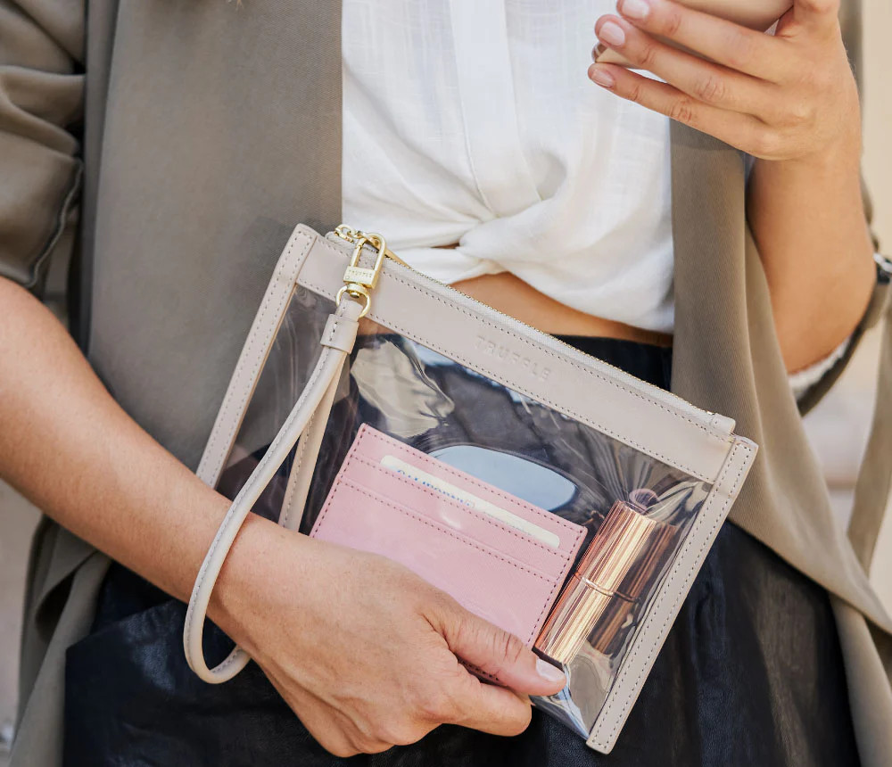 Clarity Wristlet | TRUFFLE