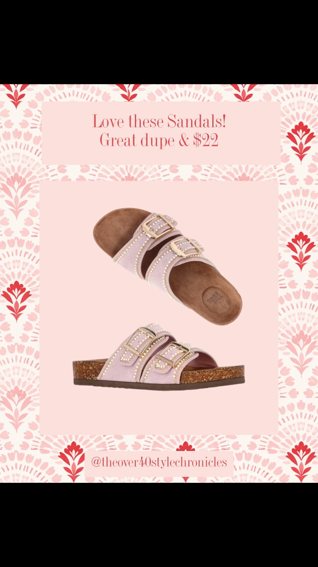 Love these sandals!! Great quality & $22 🤍

pink sandals, studded sandals, double buckle sandals, slide sandals, cork footbed sandals, comfortable sandals, casual sandals, summer sandals, neutral sandals, blush pink shoes, embellished sandals, designer inspired sandals, birkenstock dupe, affordable sandals, everyday slides, spring summer shoes, chic casual shoes, flat sandals, trendy sandals, slip on sandals, cushioned footbed, gold buckle sandals, pink outfit accessories, amazon sandals, under $25 finds

#LTKOver40 #LTKU #LTKgrwm