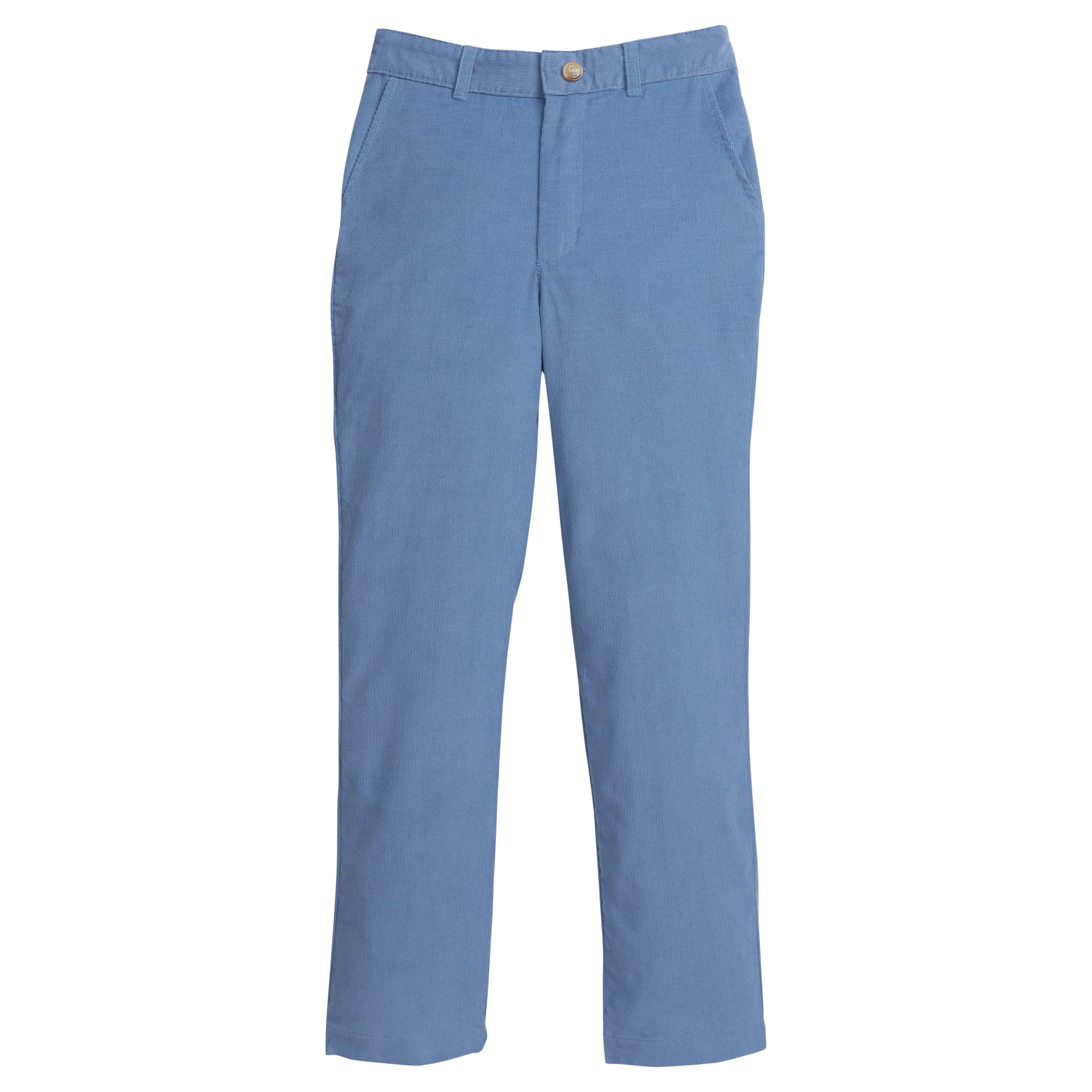 Kids Blue Corduroy Pants - Classic Boys Clothes | Little English