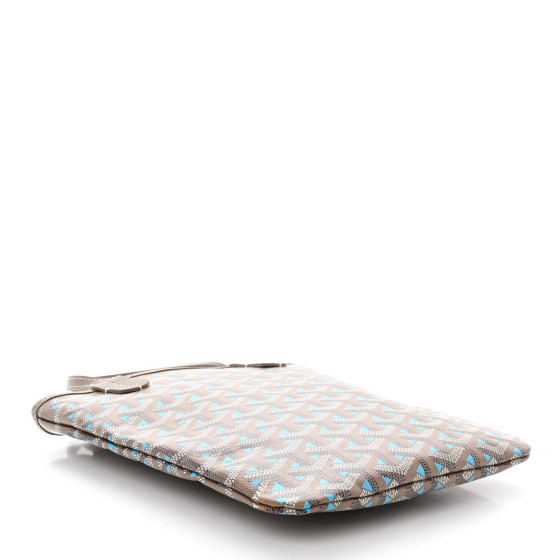 Goyardine Poitiers Claire Voie Tote Grege Turquoise | FASHIONPHILE (US)