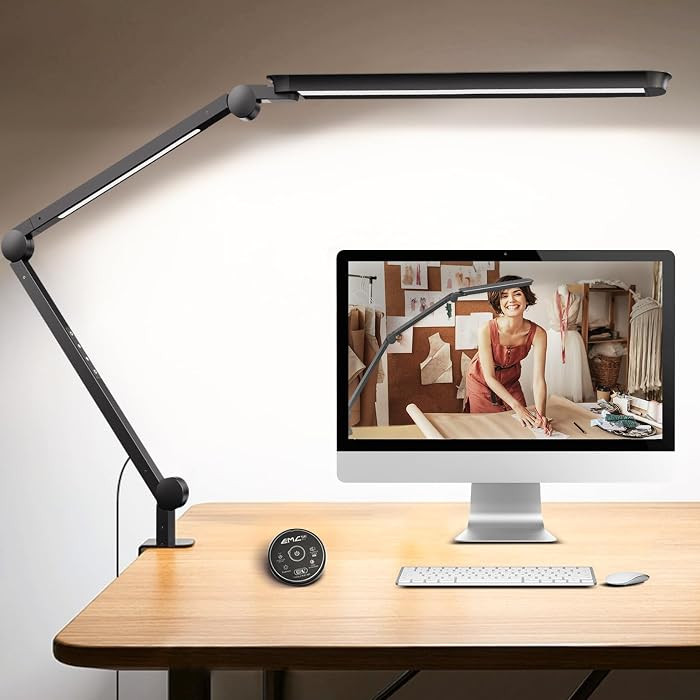 LED Desk Lamp with Clamp, 4CCT Table Lights for Home Office Puzzle Painting | Amazon (US)