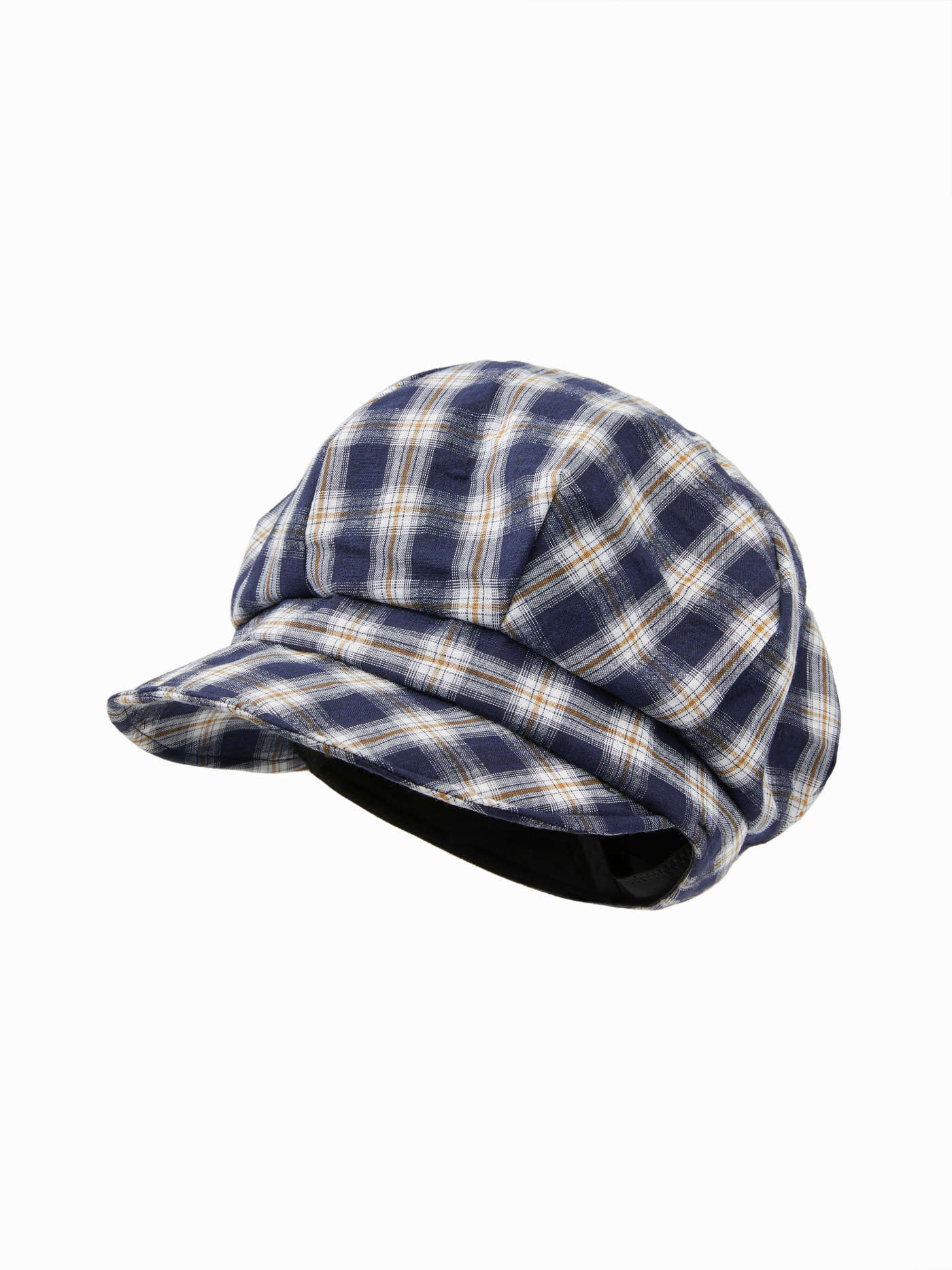 PLAID BERET HAT | Cider