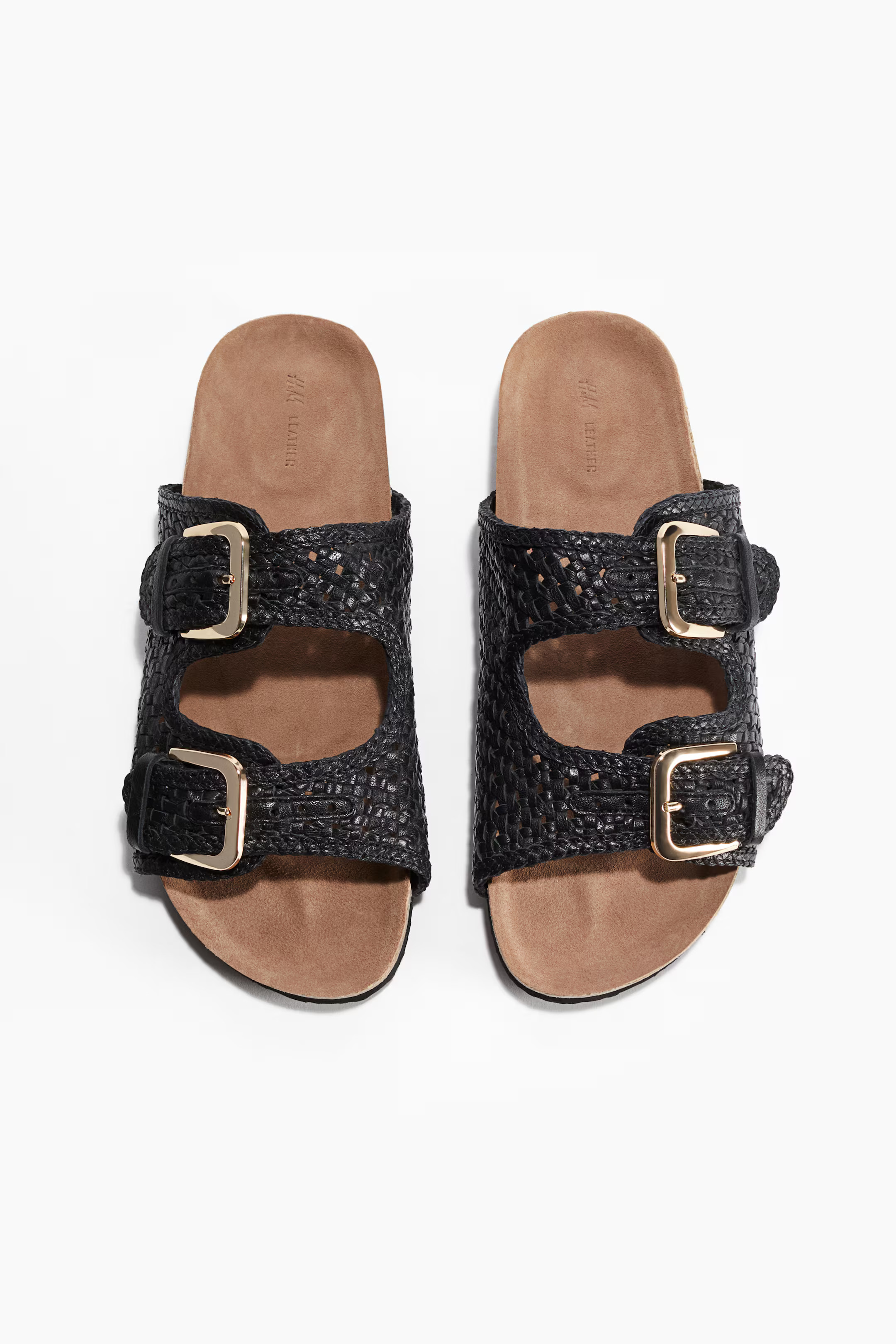 Braided leather sandals | H&M (UK, MY, IN, SG, PH, TW, HK)