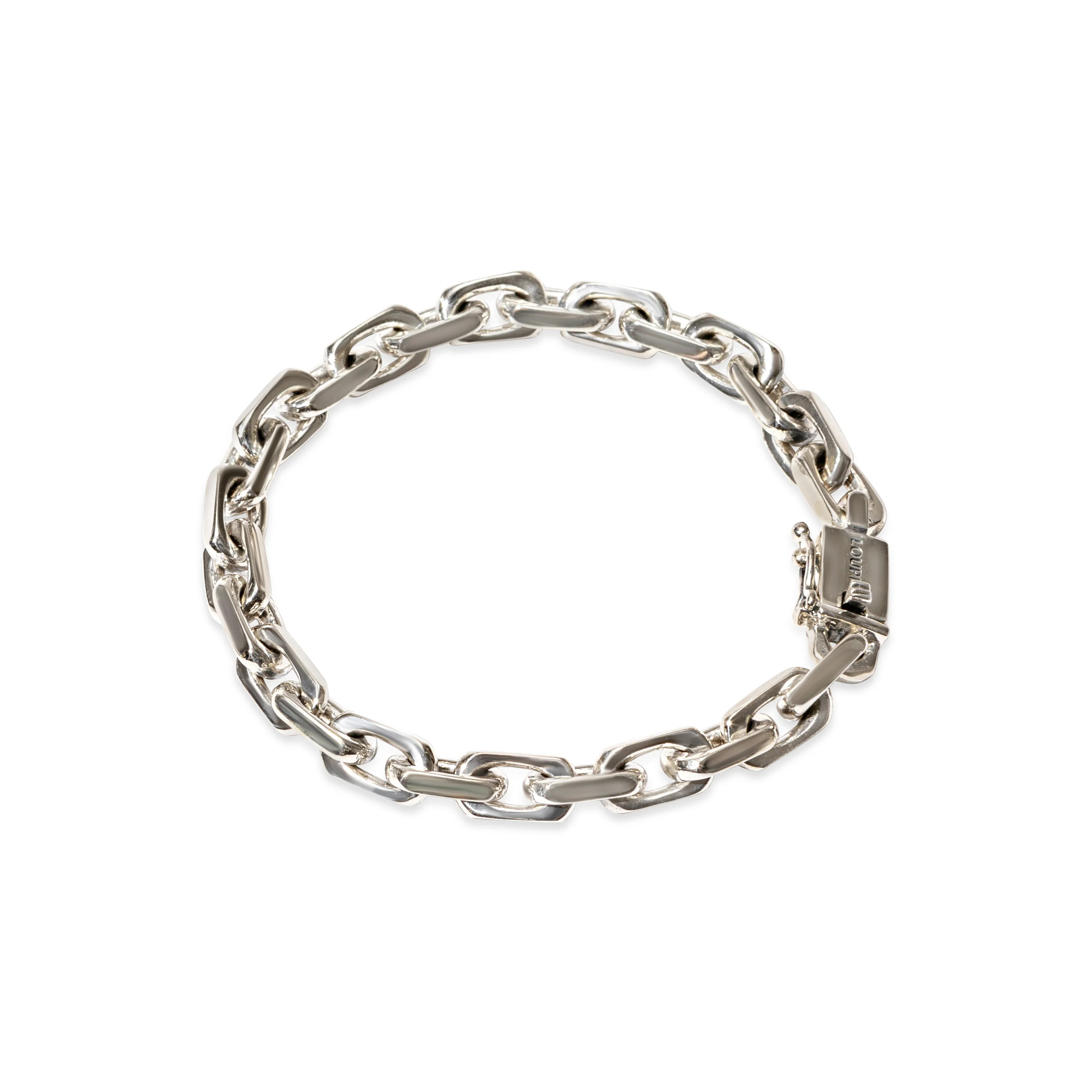 Bring It Chain Bracelet - Sterling Silver 7 mm | LOUPN