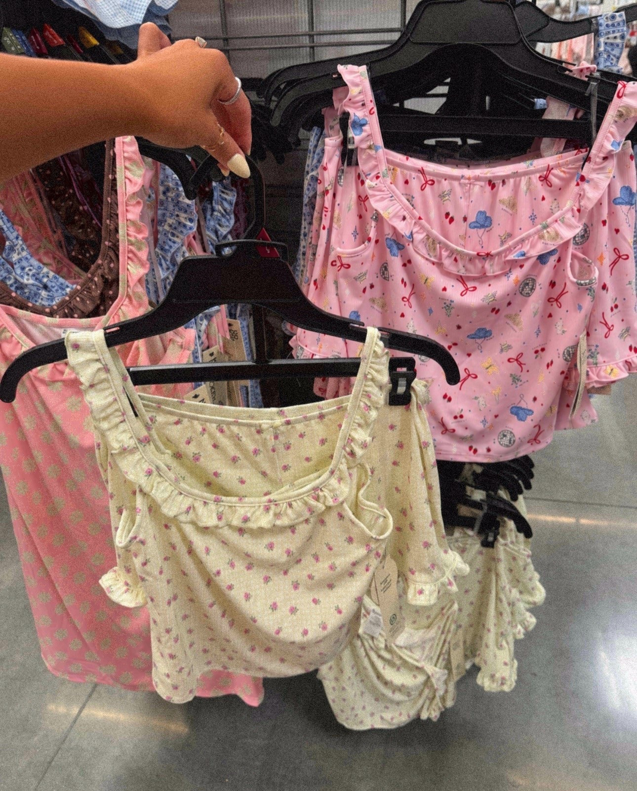 How cute are these new pajama sets from Walmart?! 🤩