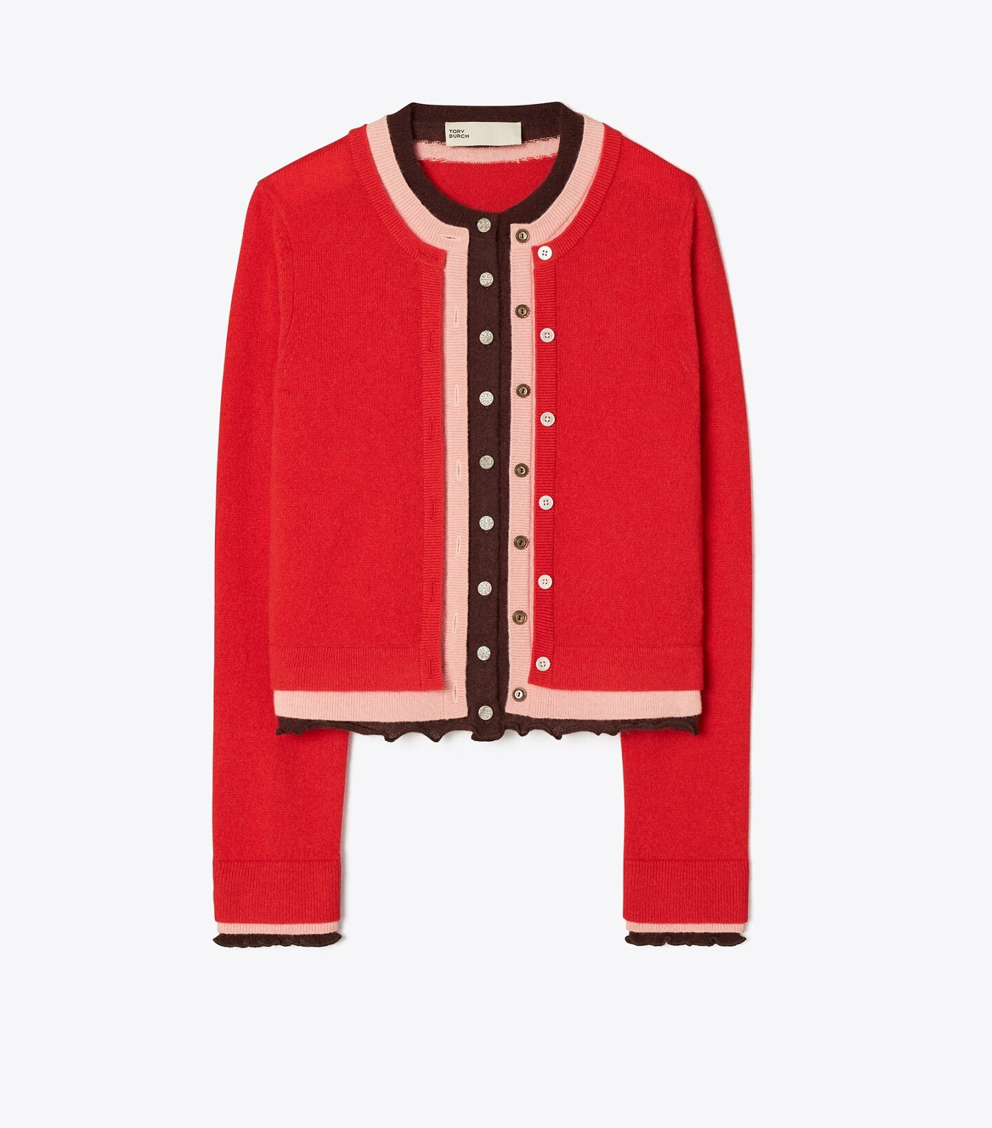 TRIPLE LAYER CASHMERE CARDIGAN | Tory Burch (US)