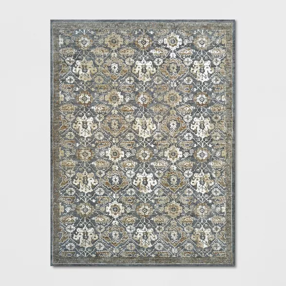 Esmont Floral Woven Area Rug - Threshold™ | Target