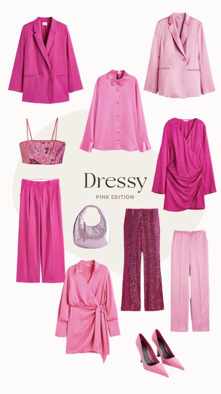 All pink everything! 💕 Dressy pink pieces for a stunning look. 

#festive look #dressy look #pink outfit #christmas look #new years eve outfit #date look



#LTKfit #LTKSeasonal #LTKstyletip