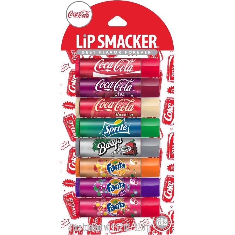 Lip Smacker Lip Balm Coca Cola Party Pack - 8pc/1.12oz | Target