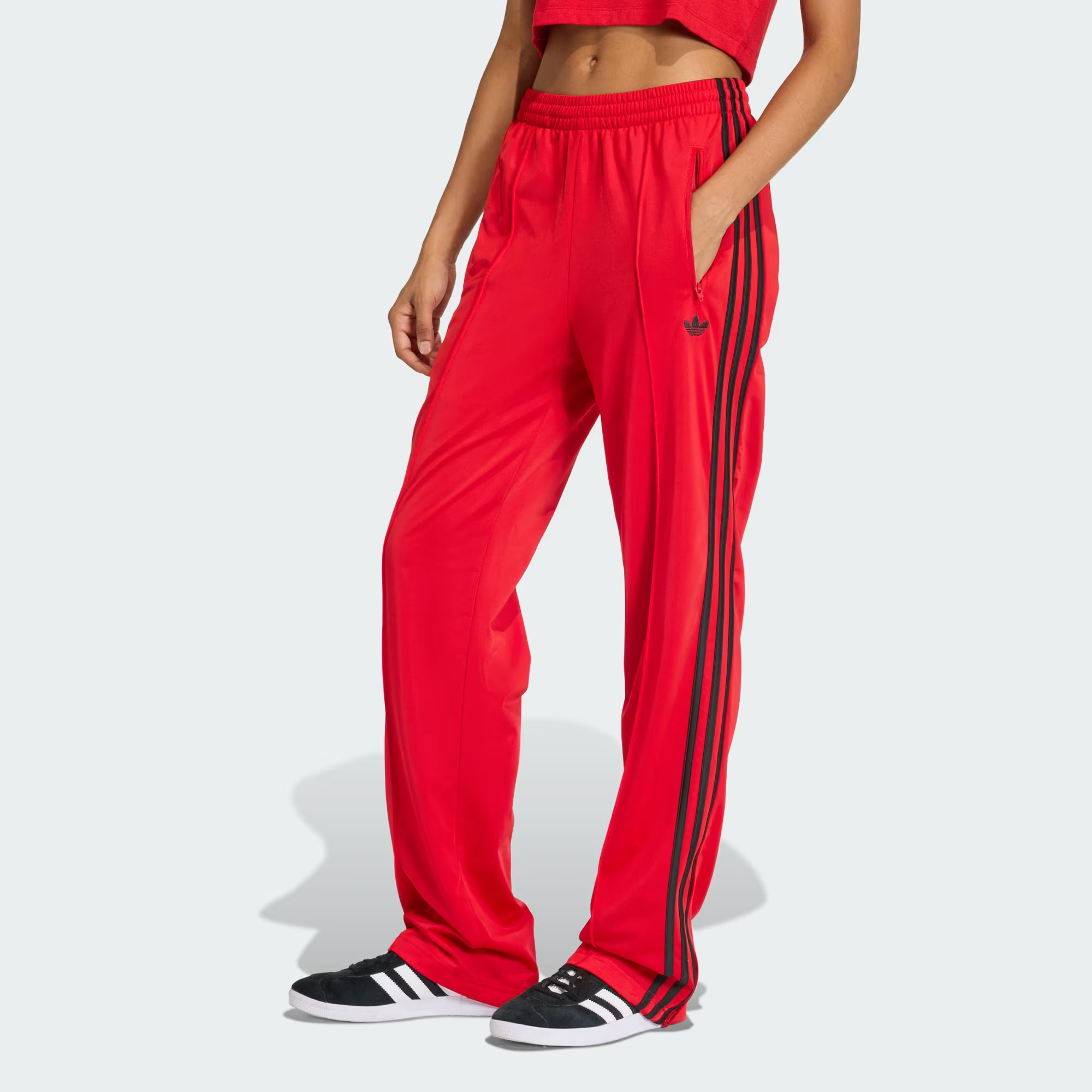 adidas FIREBIRD CLASSIC TRACK PANTS - Red | Free Shipping with adiClub | adidas US | adidas (US)