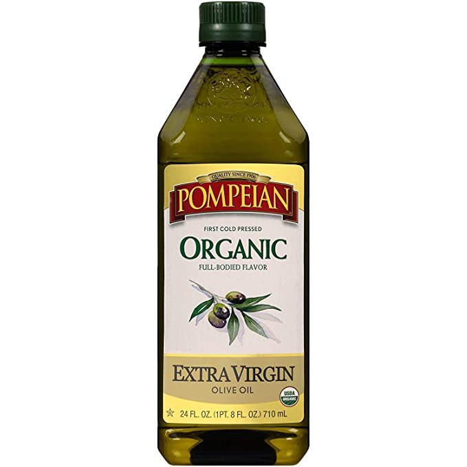 Pompeian USDA Organic Extra Virgin Olive Oil, First Cold Pressed, Full-Bodied Flavor, Perfect for... | Amazon (US)