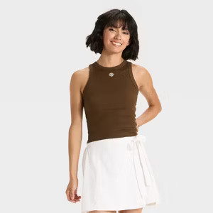 Women's Slim Fit Knit Tank Top - A New Day™ | Target