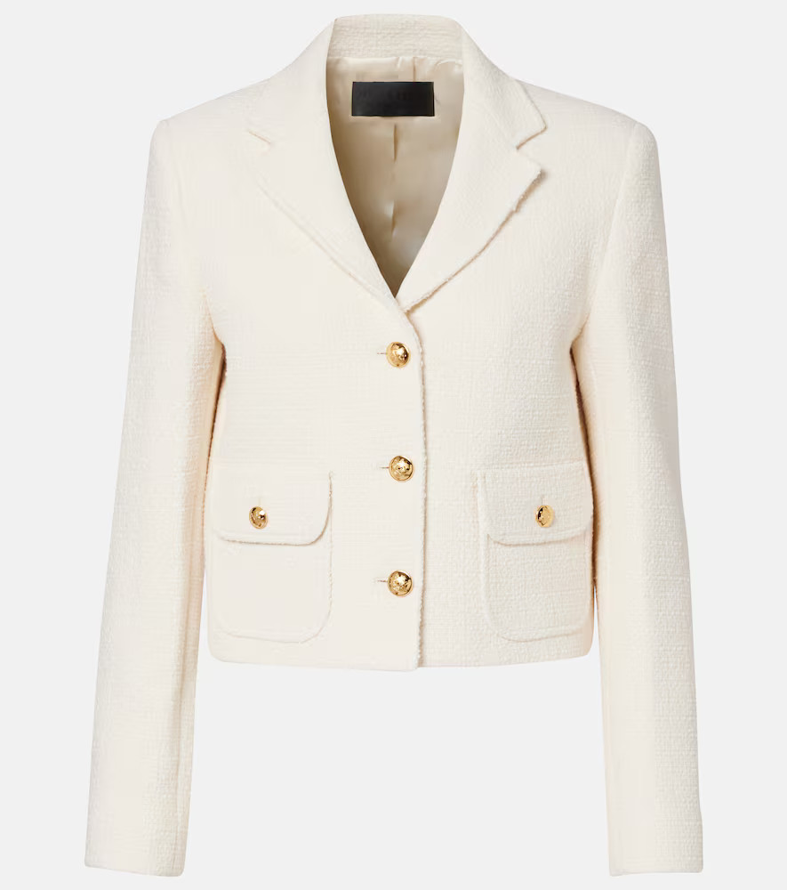 Nili Lotan Soren cotton-blend jacket | Mytheresa (US/CA)