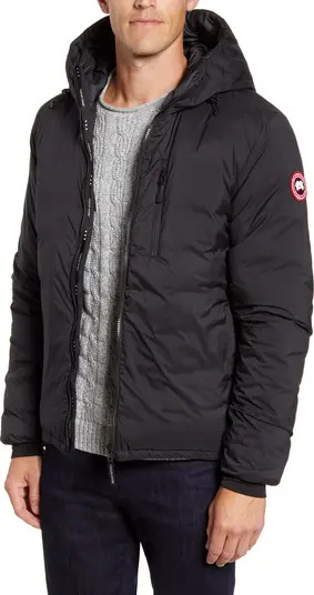 Lodge Packable Windproof 750 Fill Power Down Hooded Jacket | Nordstrom
