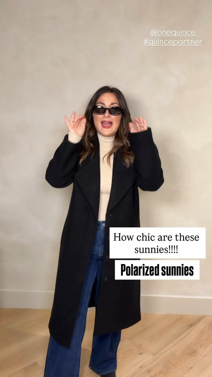 Obsessing over my entire outfit from @onequince (petite friendly of course!!) 

Outfit details: 
Cotton cashmere ribbed turtleneck bodysuit (small, Heather Oatmeal) 

Bella stretch wide leg jeans (27, 28” inseam — perfect with a boot or heel)

Italian leather sock booties (black, true to size)

Merino wool shawl collar long coat (small, black)

Milano acetate sunglasses (black) 


This edit is from Quince’s new capsule curated by celebrity stylist Erin Walsh, and it’s full of timeless pieces that work for everyday life! 

 

#LTKootd #LTKPetite #LTKFindsUnder100