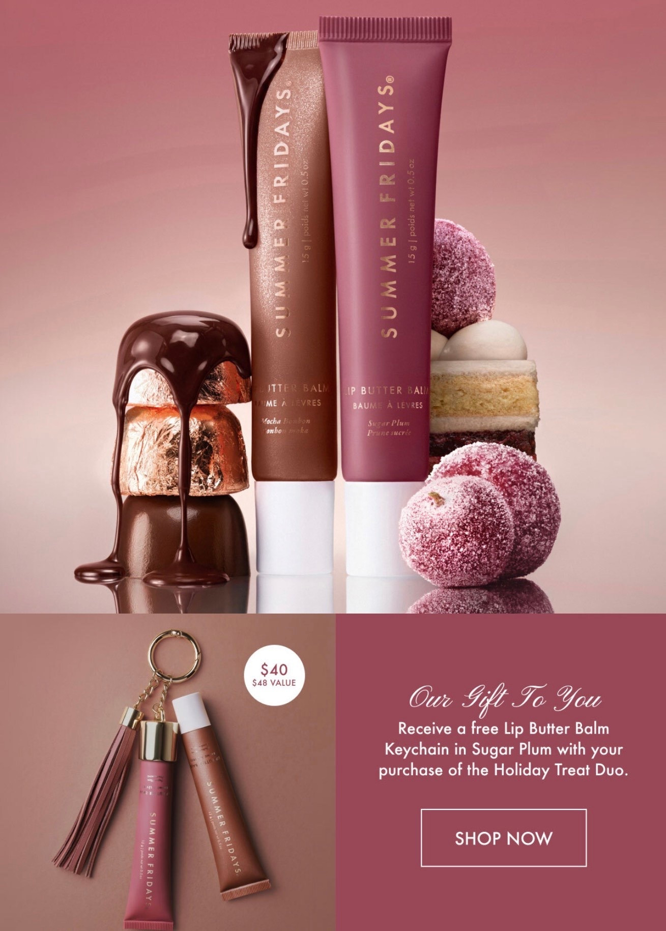 The @summerfridays holiday lip duo is here ! The colors are stunning ! Purchase now and get a free gift with purchase. ✨🤎💕

Great for holiday gifts, gifts for her , stocking stuffers

#LTKSeasonal #LTKselfcare #LTKBeauty