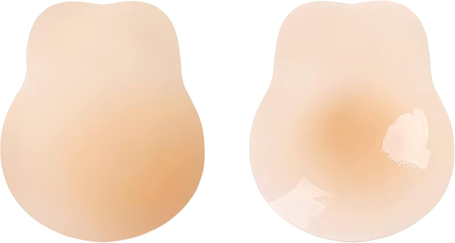 DEPOVOR Added Lift Sticky Petals Nipple Covers Adhesive Strapless Backless Bras Ultra-thin Silico... | Amazon (US)