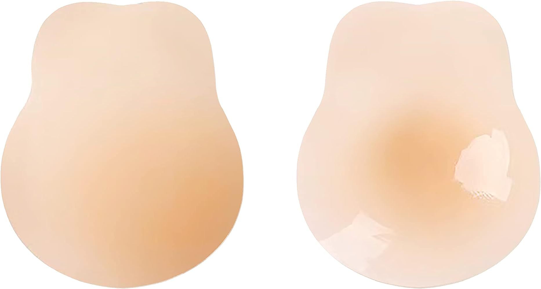 DEPOVOR Added Lift Sticky Petals Nipple Covers Adhesive Strapless Backless Bras Ultra-thin Silico... | Amazon (US)