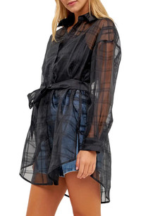 Click for more info about English Factory Check Button-Up Shirt | Nordstrom