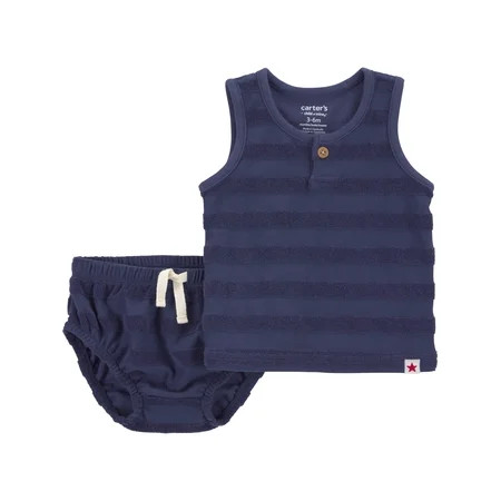 Carter's Child of Mine Baby Boy Outfit Set, 2-Piece, Sizes Preemie-12 Months | Walmart (US)