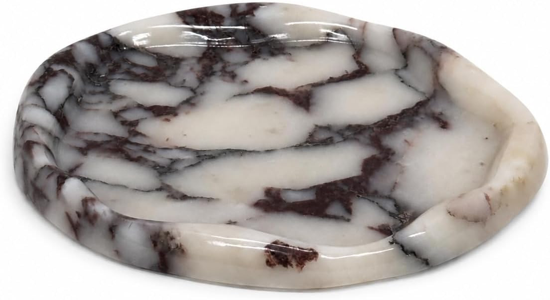 Natural Marble Vanity Tray, 7.78 x 7 in Organizer | Amazon (US)