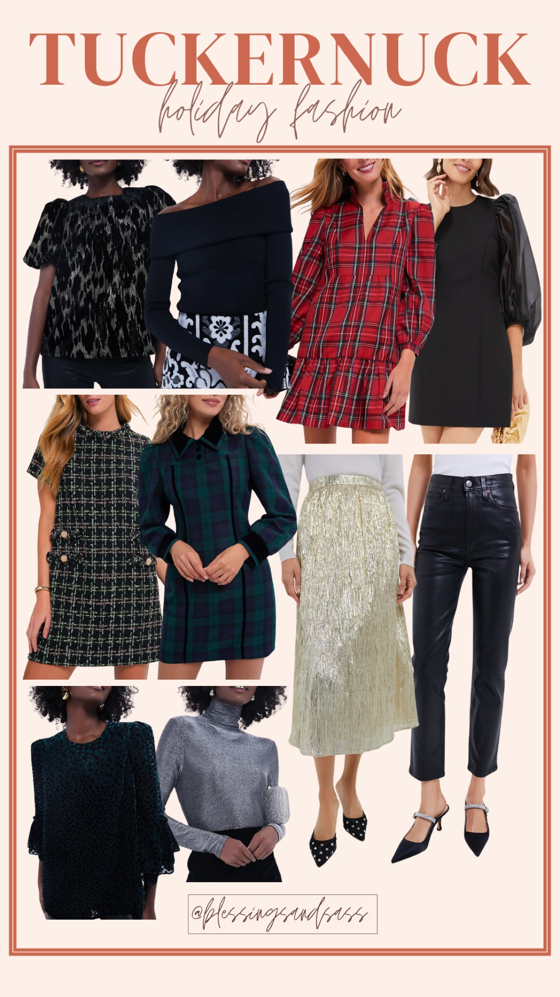 Tuckernuck holiday fashion! ❤️

Women’s fashion, holiday fashion, holiday style, seasonal fashion, Christmas, Christmas Eve outfits, holiday outfit inspo, holiday ootd, mini dress, maxi skirt, leather pants, blouse



#LTKStyleTip #LTKOver40 #LTKHoliday