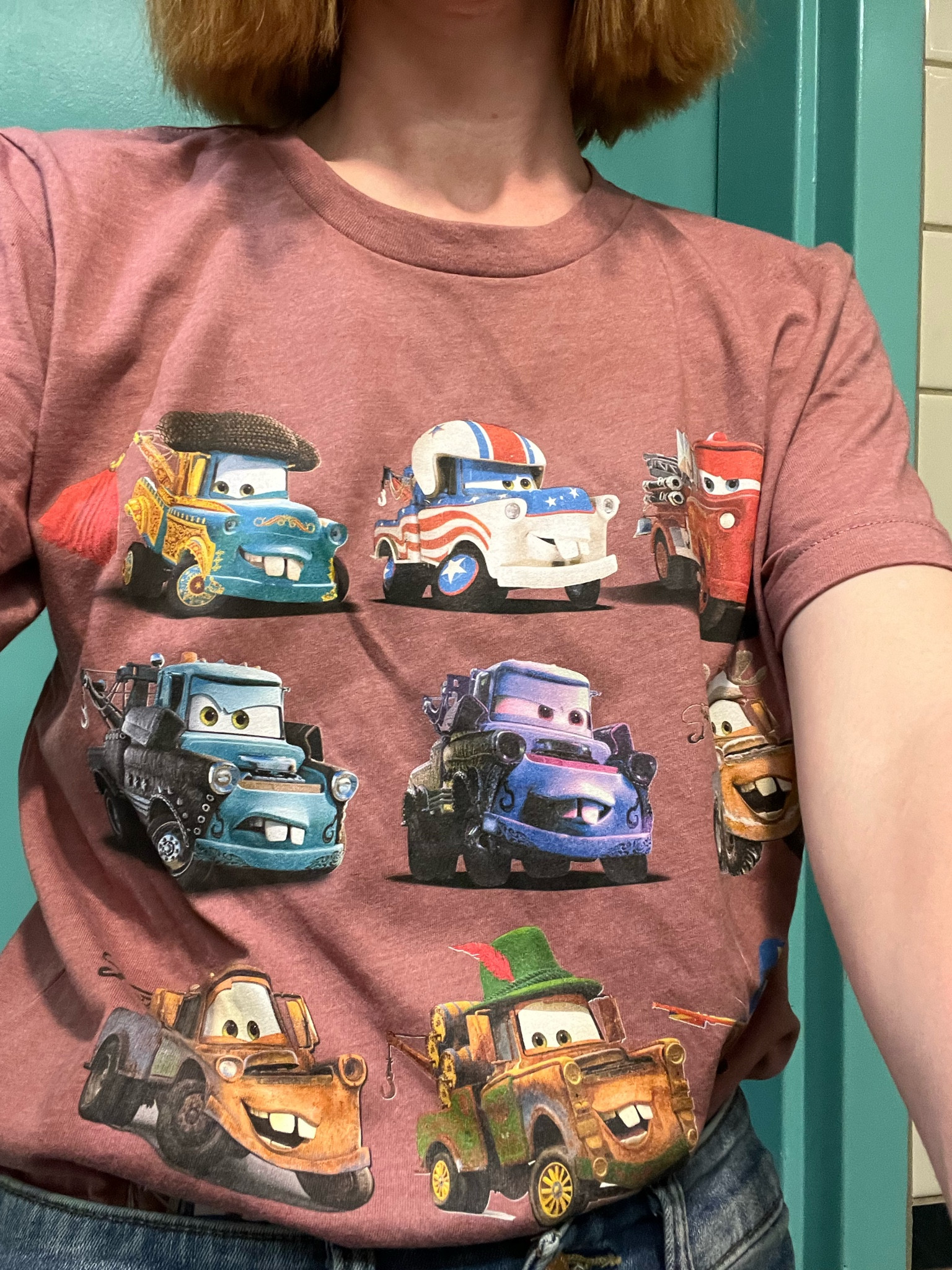 Tow Mater shirt, California adventure outfit, Disneyland outfit, Disney outfit, Disneyland outfit ideas, cars land, Disney cars outfit, women’s fashion, Disney fashion  

#LTKstyletip #LTKtravel #LTKfit