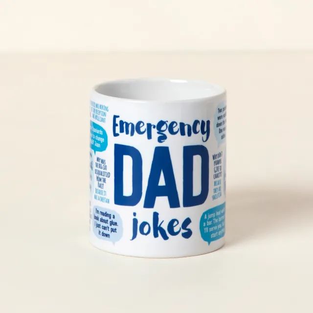 Emergency Dad Jokes Mug | UncommonGoods