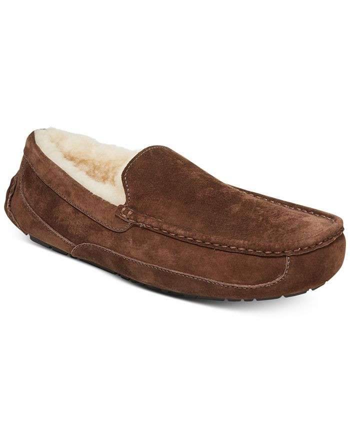 UGG® Men's Ascot Moccasin Slippers & Reviews - All Men's Shoes - Men - Macy's | Macys (US)