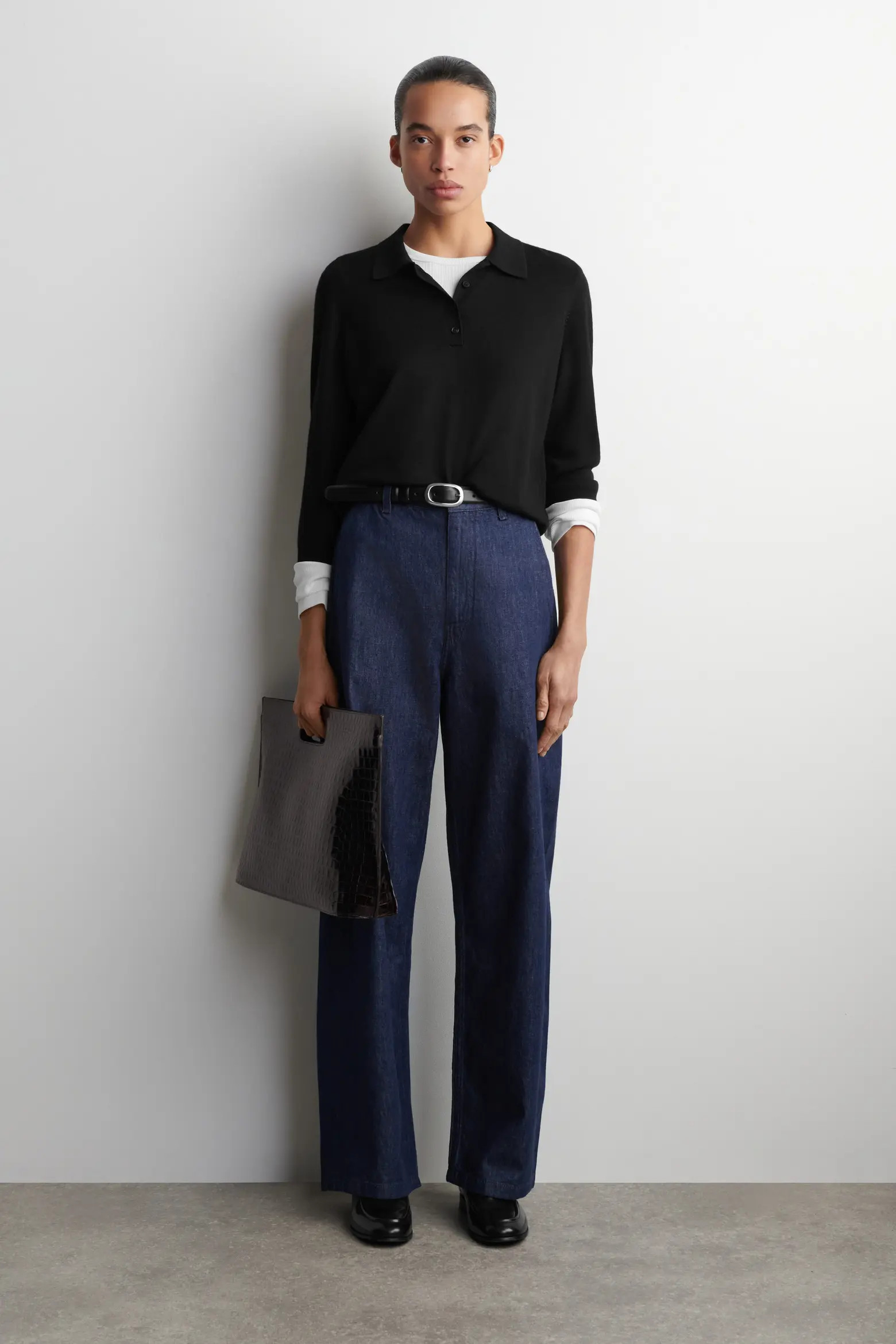 Wide-Leg Denim Pants (Women) | Nordstrom | Nordstrom