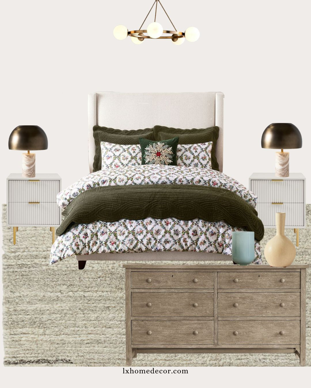 bedroom mood board, bedroom design, Christmas bedroom, bedroom inspo 

 #LTKHoliday #LTKHome #LTKSaleAlert