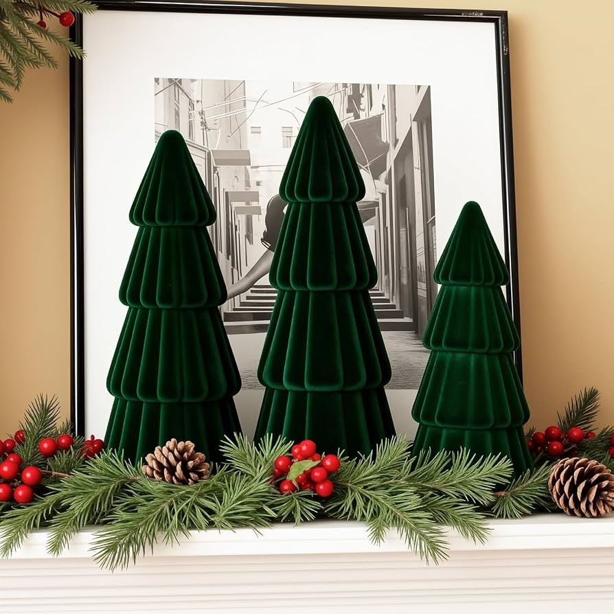 Joyhalo Green Tabletop Christmas Trees | Amazon (US)
