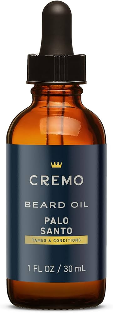 Cremo Beard Oil, Palo Santo (Reserve Collection), 1 fl oz - Restore Natural Moisture and Soften Y... | Amazon (US)