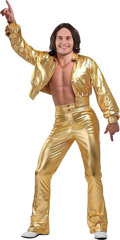 Men's Studio Disco Costume 70s Costume Suit | Amazon (US)
