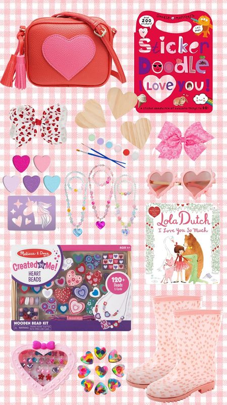 Valentine's Gifts for little girls! Fun little gifts for a special day! #valentinesday 

#LTKkids #LTKfamily