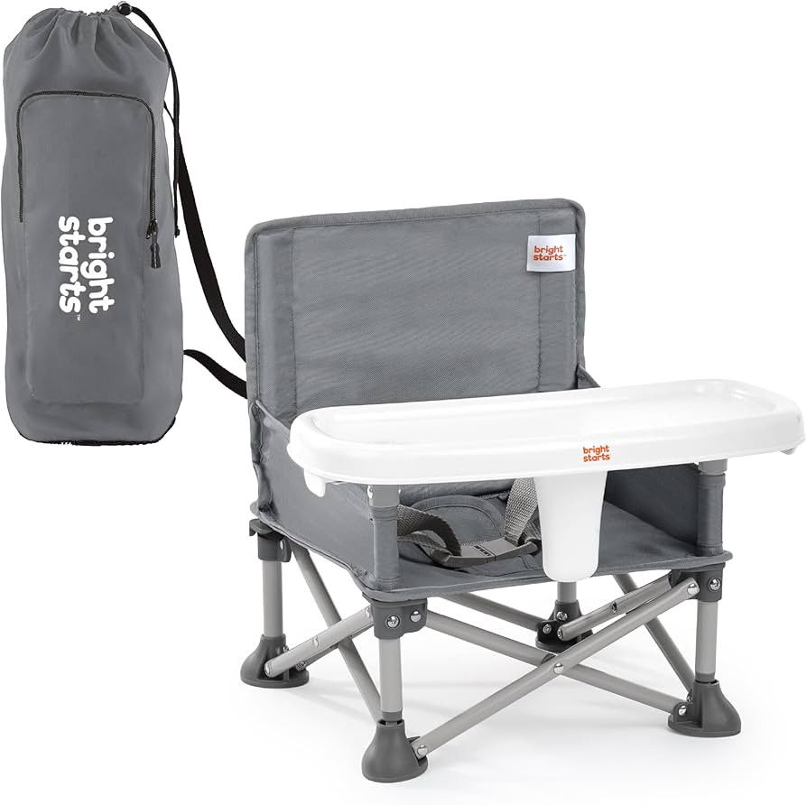 Amazon.com : Bright Starts Pop \u2018N Sit Portable Booster Seat, 3-in-1 Floor Seat, Travel High ... | Amazon (US)